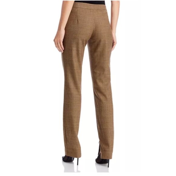 NEW Rag & Bone Rebecca Glen Plaid Houndstooth Wool-Blend Trousers Pant Ankle Zip - Picture 3 of 12